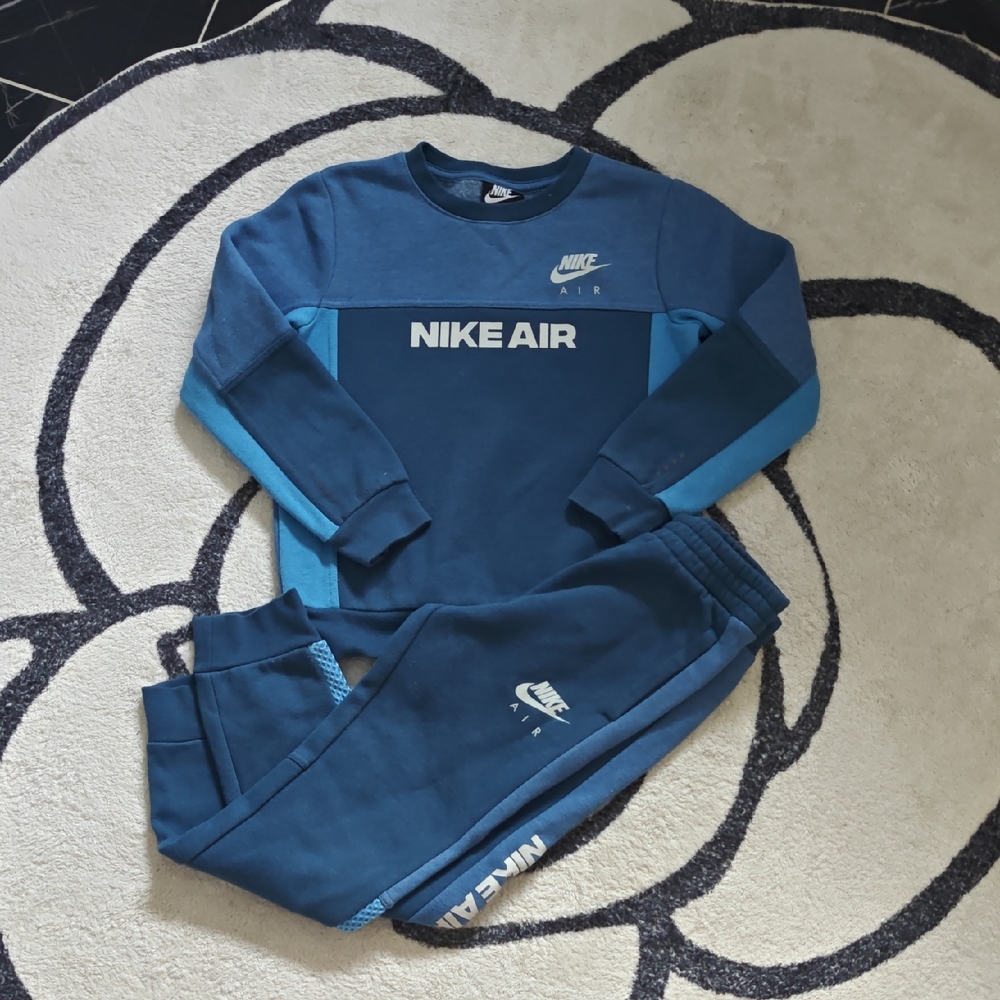 Nike Air Navy and Teal Tracksuit